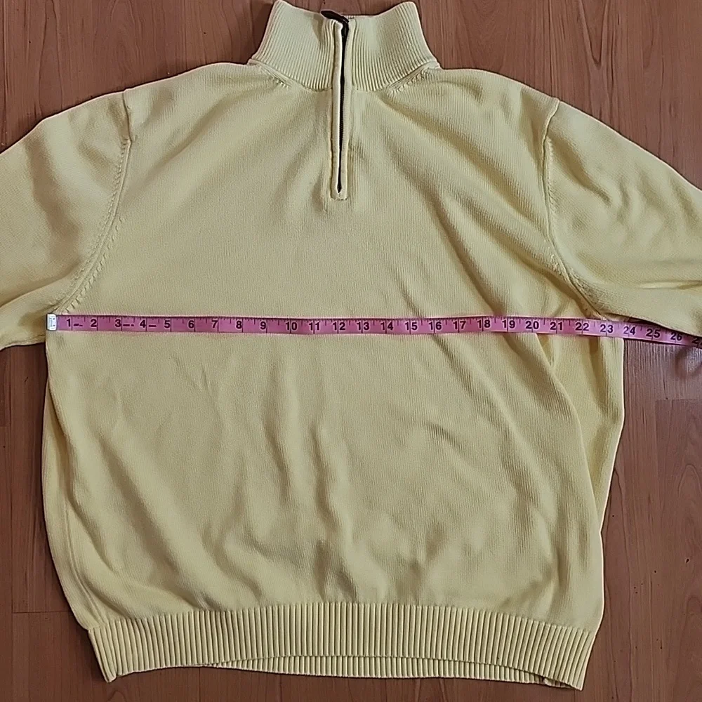 Brooks Brothers Yellow Long Sleeve Pullover
